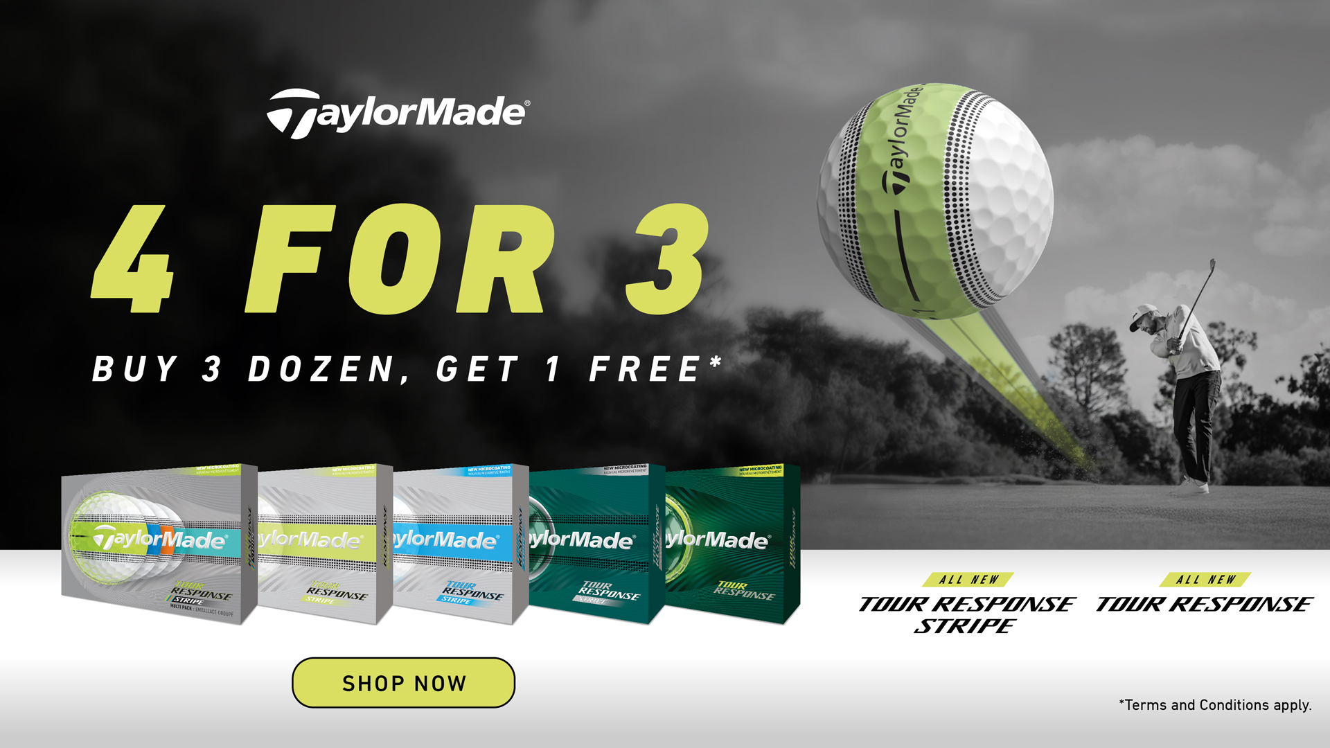 TaylorMade Tour Response 4 for 3